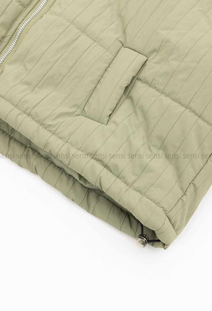 کاپشن میله ای چروک کد1005188